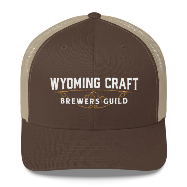 Wyoming Craft Brewers Guild Mid Profile Trucker Hat - Image 3