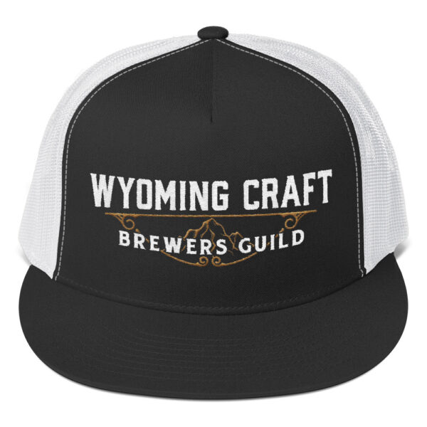 Wyoming Craft Brewers Guild Flat Bill Trucker Hat