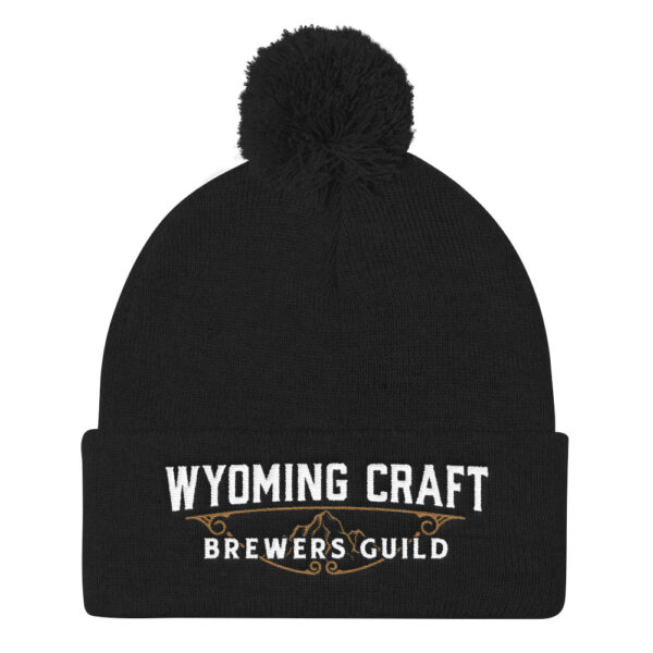 Wyoming Craft Brewers Guild Pom Beanie - Image 2