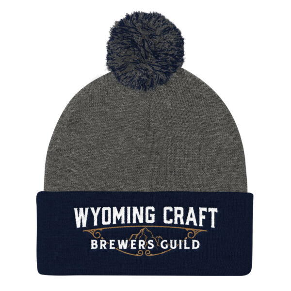 Wyoming Craft Brewers Guild Pom Beanie - Image 3