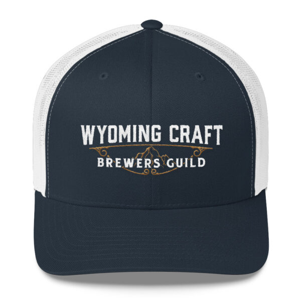 Wyoming Craft Brewers Guild Mid Profile Trucker Hat - Image 4