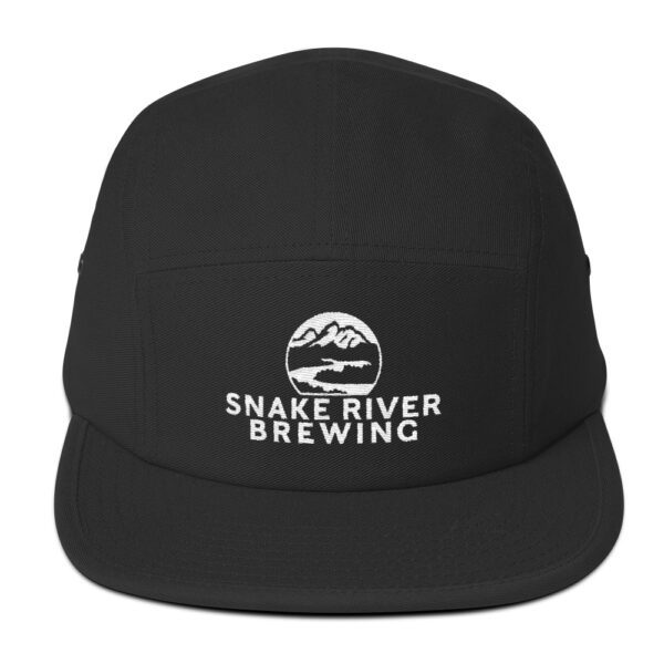 Snake River Brewing Logo 5 Panel Strapback Hat - Image 2