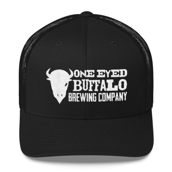 One Eyed Buffalo Brewing Mid Profile Trucker Hat - Image 2