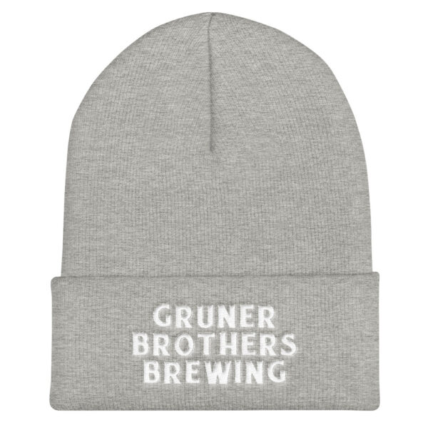 Gruner Brothers Brewing Cuffed Beanie - Image 3