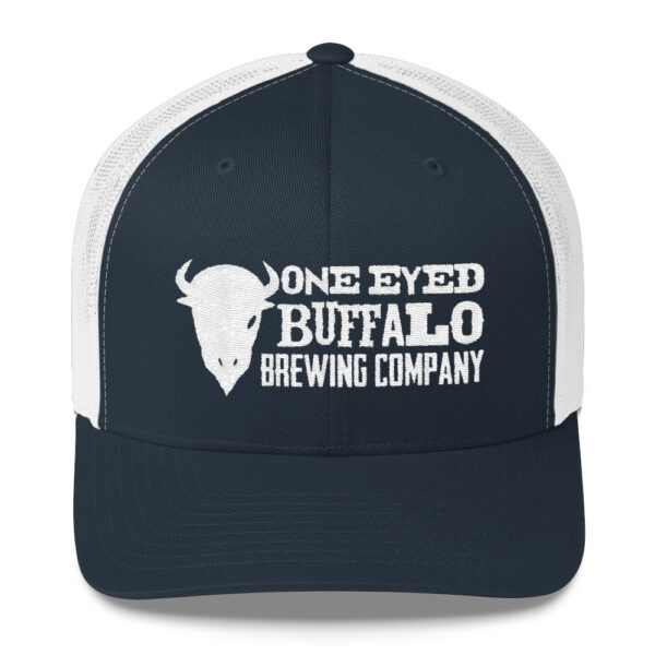 One Eyed Buffalo Brewing Mid Profile Trucker Hat - Image 5