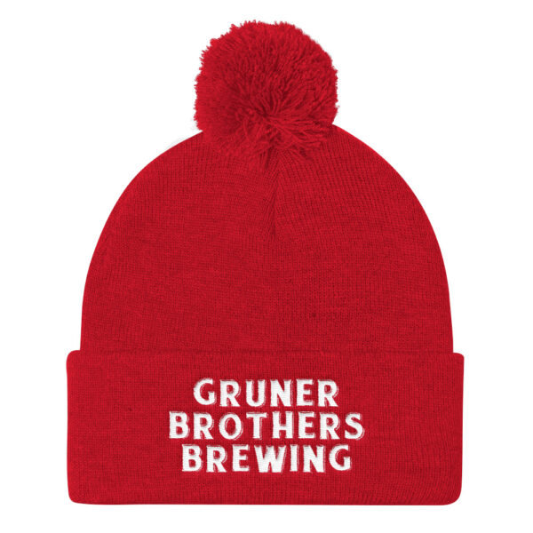 Gruner Brothers Pom Knit Cap - Image 4