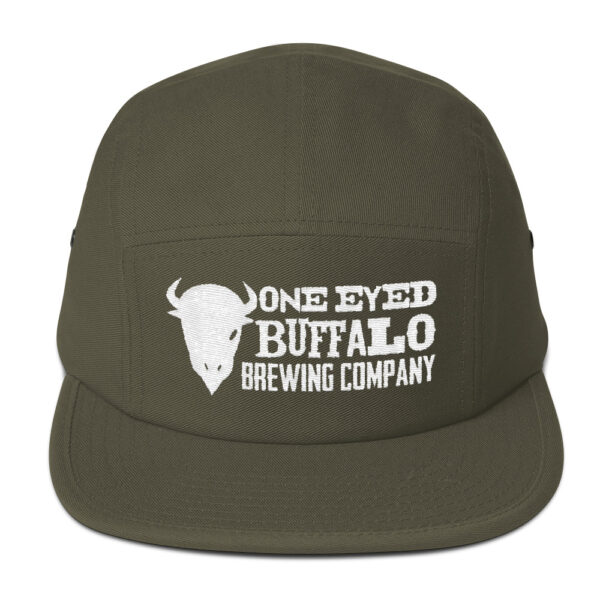 One Eyed Buffalo Strapback Five Panel Hat - Image 3