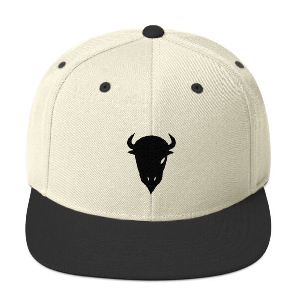 One Eyed Buffalo Flat Bill Snapback Hat