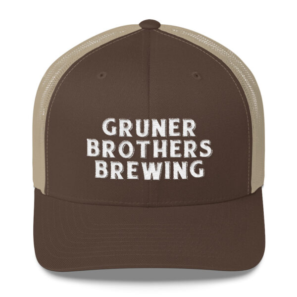 Gruner Brothers Brewing Mid Profile Trucker Hat