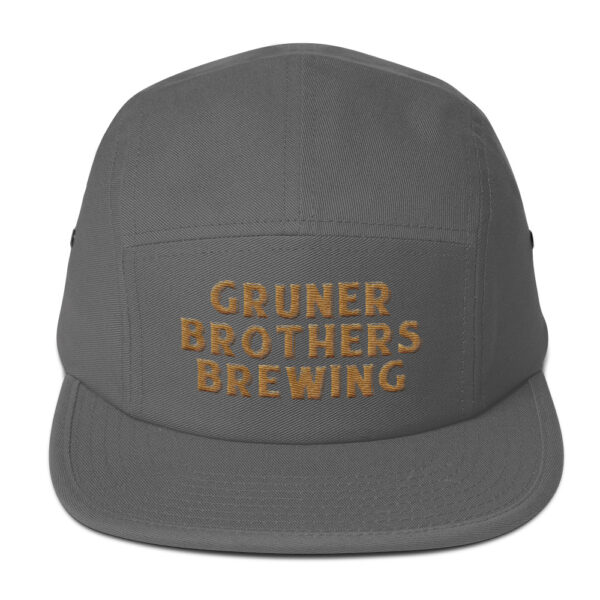 Gruner Brothers Brewing 5 Panel Strapback Hat