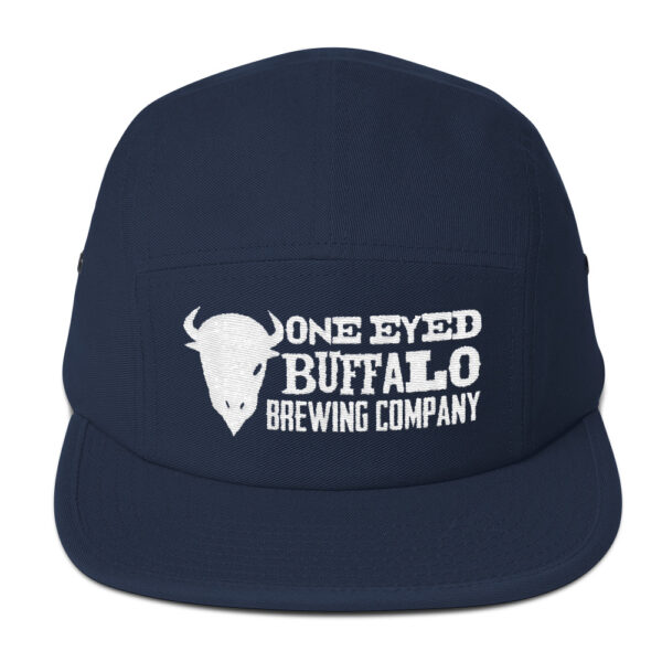 One Eyed Buffalo Strapback Five Panel Hat - Image 4
