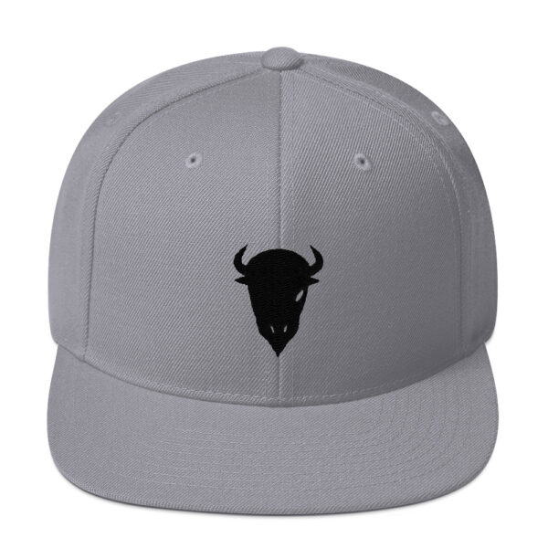 One Eyed Buffalo Flat Bill Snapback Hat - Image 8