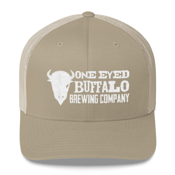 One Eyed Buffalo Brewing Mid Profile Trucker Hat - Image 6