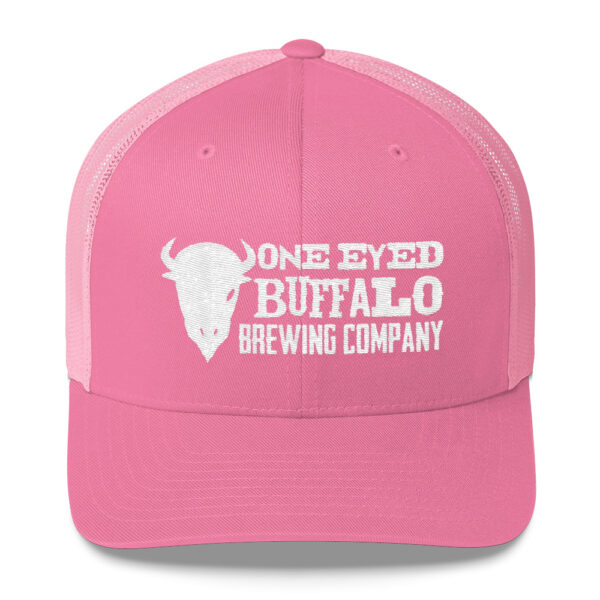 One Eyed Buffalo Brewing Mid Profile Trucker Hat - Image 8