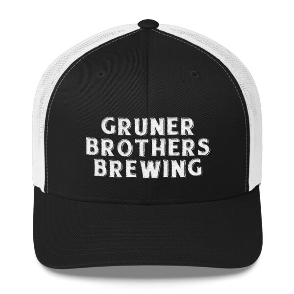 Gruner Brothers Brewing Mid Profile Trucker Hat - Image 3