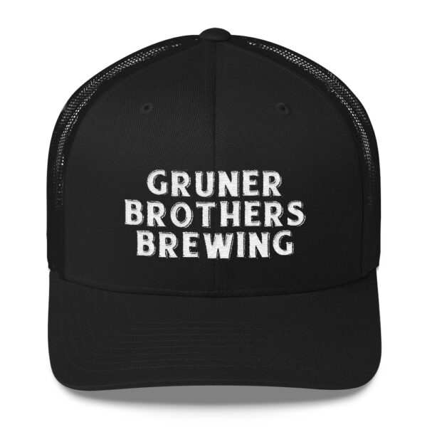 Gruner Brothers Brewing Mid Profile Trucker Hat - Image 2