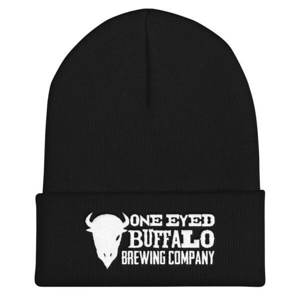 One Eyed Buffalo Brewing Cuffed Beanie - Image 2