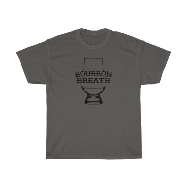Barreled Apparel Bourbon Breath Men's Heavy Cotton T-shirt - Image 3
