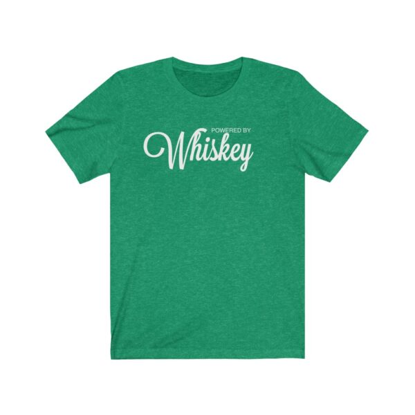 Barreled Apparel Powered By Whiskey Modern Fit T-shirt - Image 3