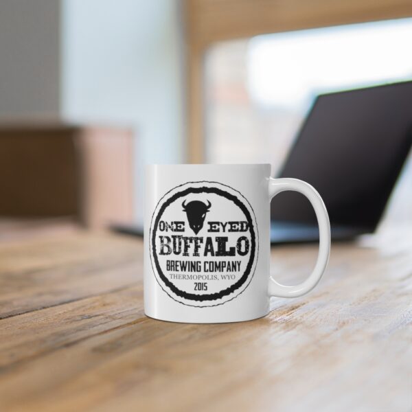 One Eyed Buffalo Brewing Coffee Mug 11oz - Image 6