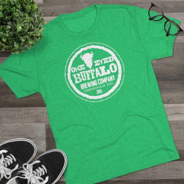 One Eyed Buffalo Tri-Blend T Shirt - Image 11