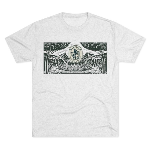 Warfield Distillery & Brewery Landscape Men's Tri-Blend T-Shirt