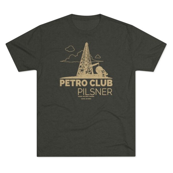 Gruner Brothers Petro Club Pilsner Tri-Blend T-Shirt - Image 4