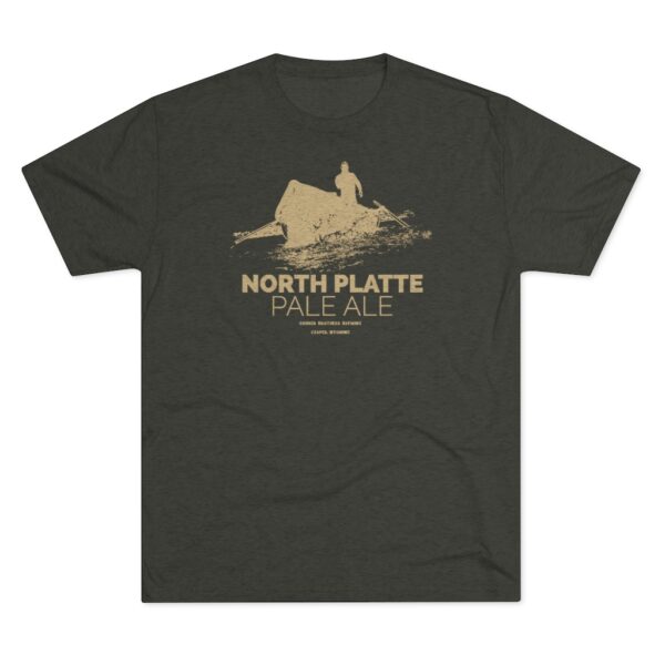 Gruner Brothers North Platte Pale Ale Tri-Blend T Shirt - Image 7