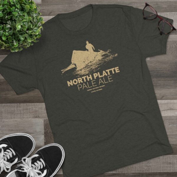Gruner Brothers North Platte Pale Ale Tri-Blend T Shirt - Image 8