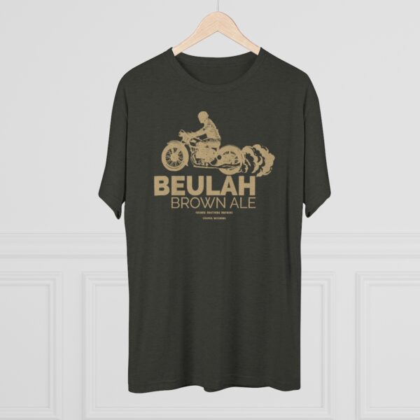 Gruner Brothers Beulah Brown Ale Men's Tri-Blend T-Shirt - Image 3