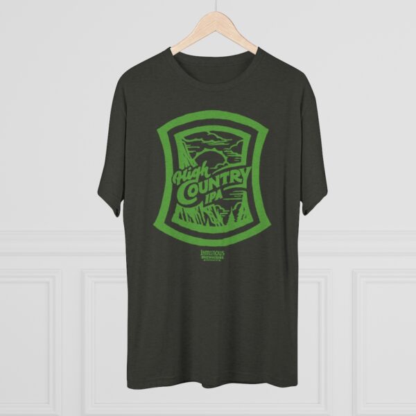 Luminous Brewhouse High Country IPA Men's Tri-Blend T-Shirt - Image 6