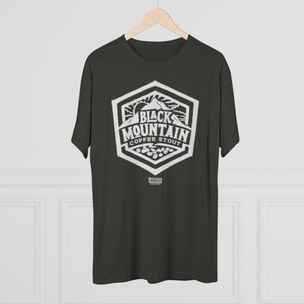 Luminous Brewhouse Black Mountain Coffee Stout Men's Tri-Blend T-Shirt - Image 6