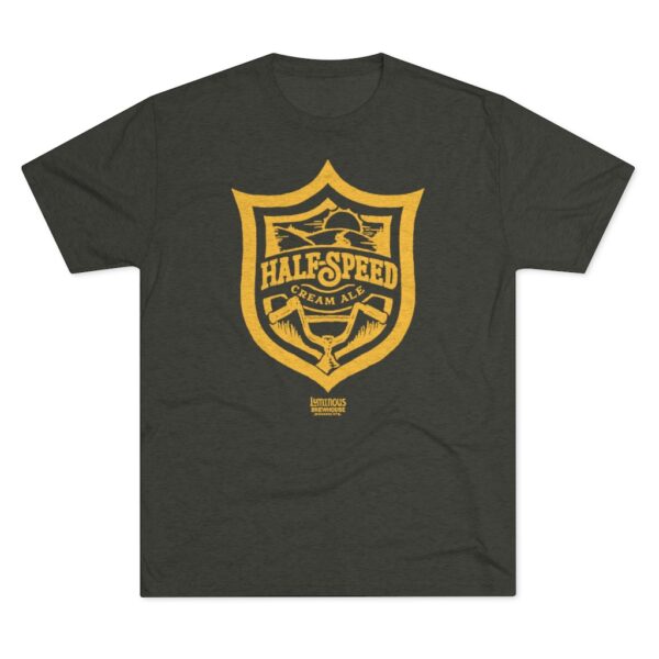 Luminous Brewhouse Half-Speed Cream Ale Men's Tri-Blend T-Shirt - Image 7