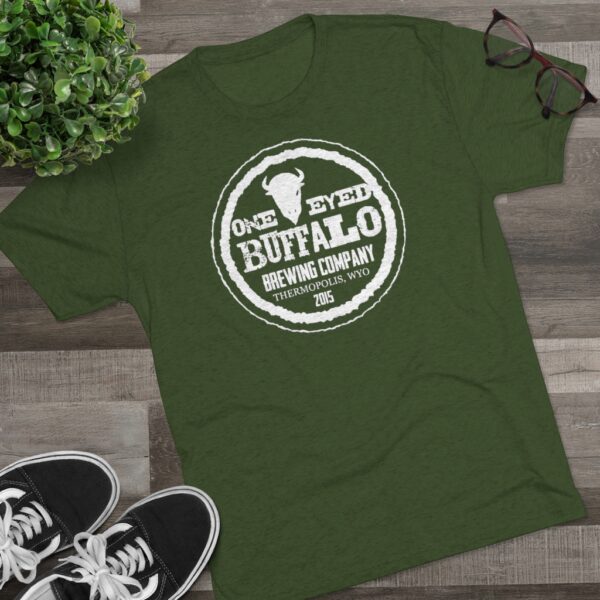 One Eyed Buffalo Tri-Blend T Shirt - Image 8