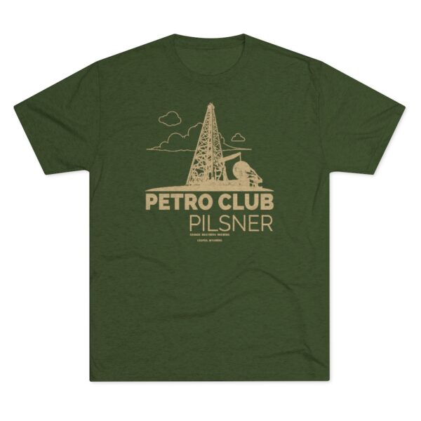 Gruner Brothers Petro Club Pilsner Tri-Blend T-Shirt - Image 7