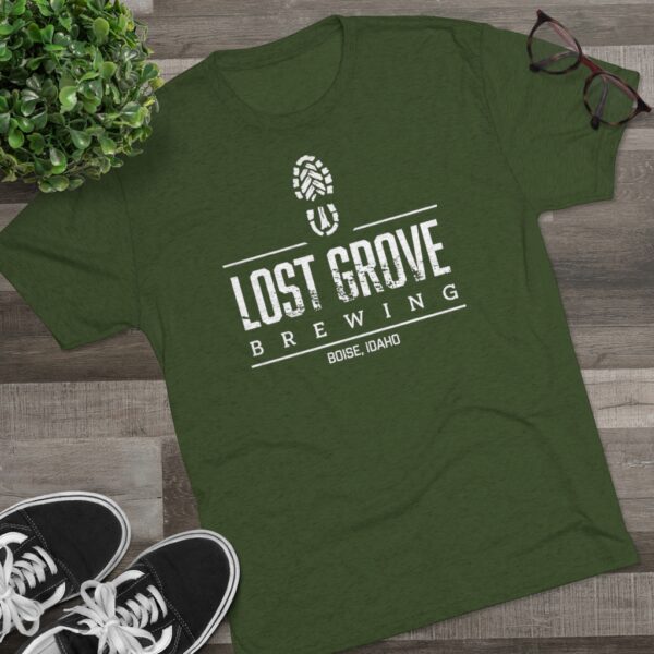 Lost Grove Brewing Men's Tri-Blend T-Shirt - Image 2