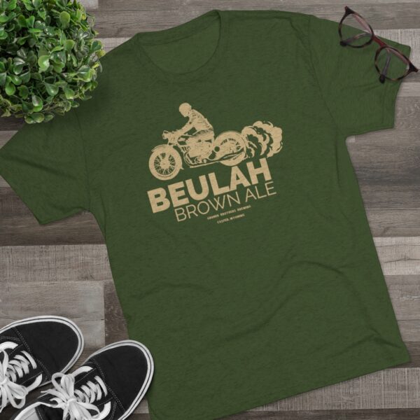 Gruner Brothers Beulah Brown Ale Men's Tri-Blend T-Shirt - Image 8