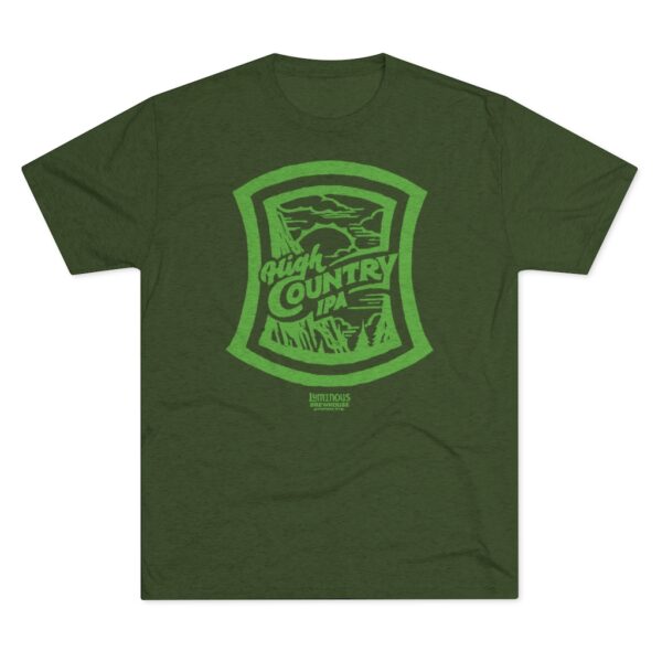 Luminous Brewhouse High Country IPA Men's Tri-Blend T-Shirt - Image 7