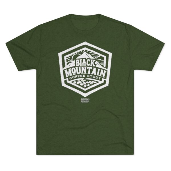 Luminous Brewhouse Black Mountain Coffee Stout Men's Tri-Blend T-Shirt - Image 7
