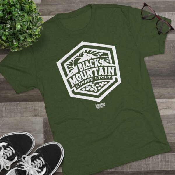 Luminous Brewhouse Black Mountain Coffee Stout Men's Tri-Blend T-Shirt - Image 8