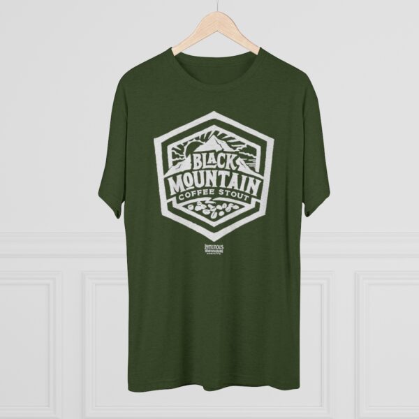 Luminous Brewhouse Black Mountain Coffee Stout Men's Tri-Blend T-Shirt - Image 9