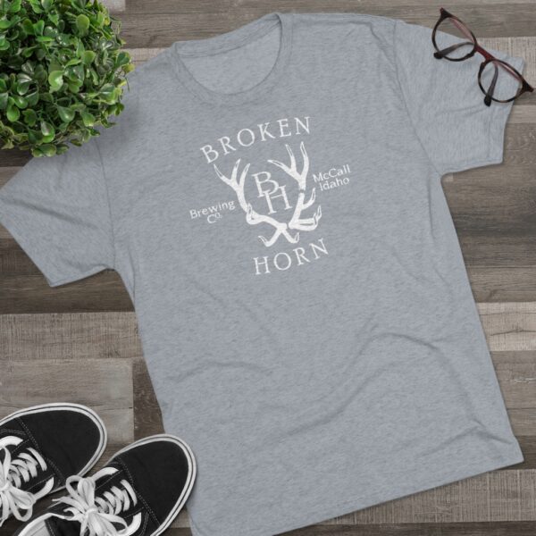 Broken Horn Brewing Tri-Blend T-Shirt - Image 14
