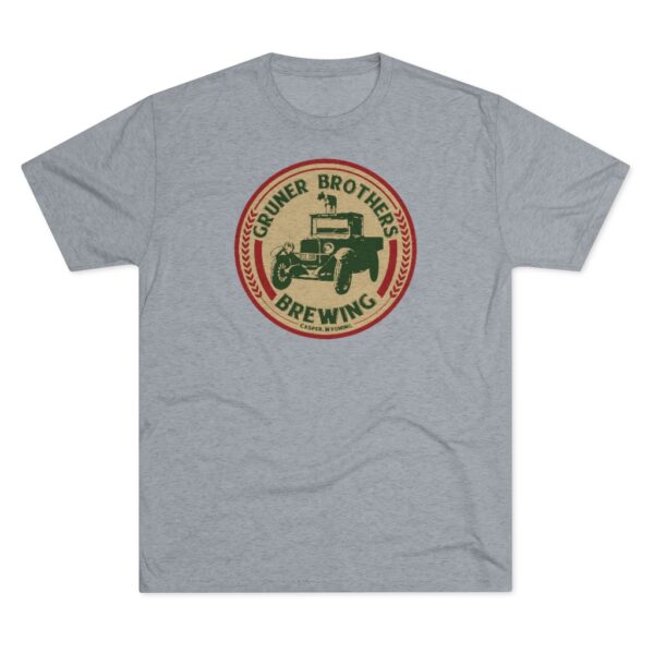 Gruner Brothers Brewing Men's Tri-Blend T Shirt