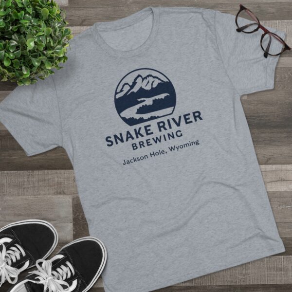 Snake River Brewing Logo Men’s Tri-Blend T-Shirt
