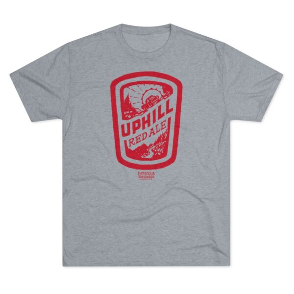 Luminous Brewhouse Uphill Red Ale Men's Tri-Blend T-Shirt - Image 10