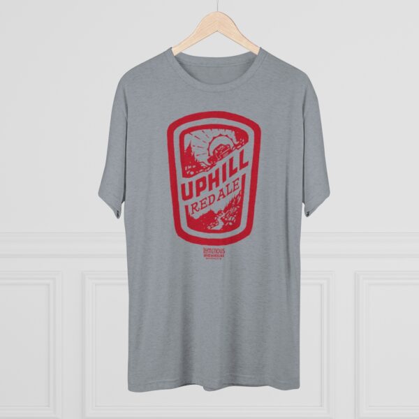 Luminous Brewhouse Uphill Red Ale Men's Tri-Blend T-Shirt - Image 12
