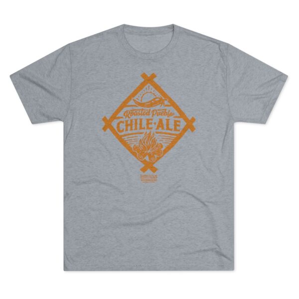 Luminous Brewhouse Roasted Pueblo Chile Ale Men's Tri-Blend T-Shirt - Image 13
