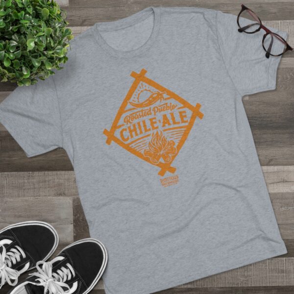 Luminous Brewhouse Roasted Pueblo Chile Ale Men's Tri-Blend T-Shirt - Image 14