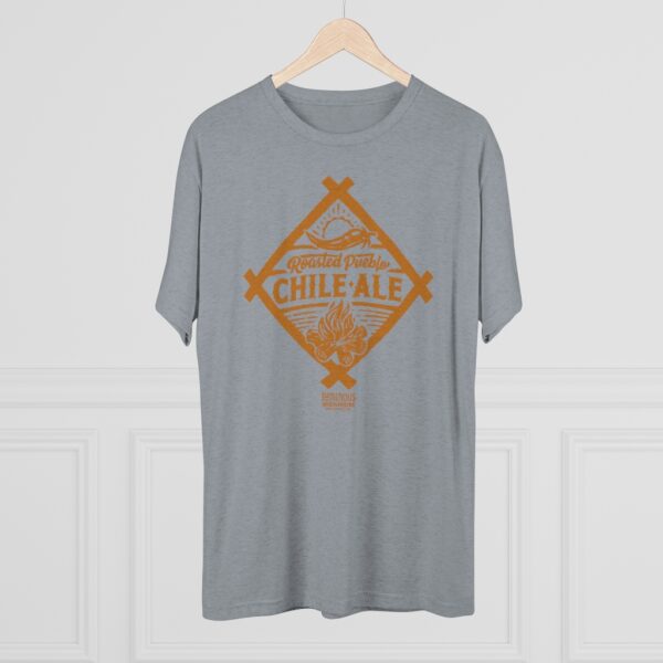 Luminous Brewhouse Roasted Pueblo Chile Ale Men's Tri-Blend T-Shirt - Image 15