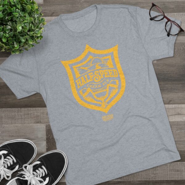 Luminous Brewhouse Half-Speed Cream Ale Men's Tri-Blend T-Shirt - Image 17